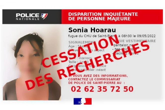 Disparition : Sonia Hoarau retrouvée saine et sauve 