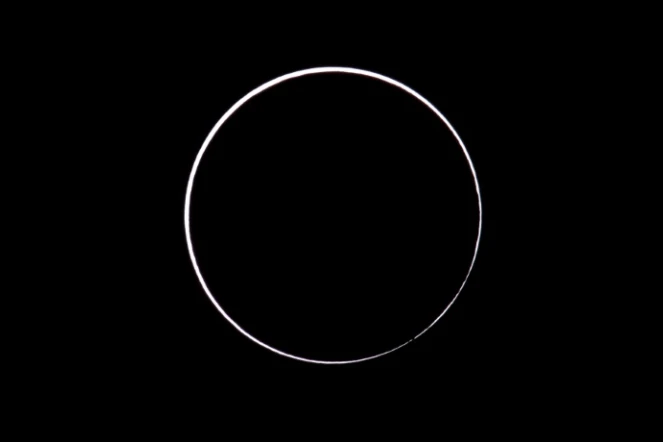 Eclipse annulaire de Soleil, le 26 février 2017 près de Sarmiento en Argentine