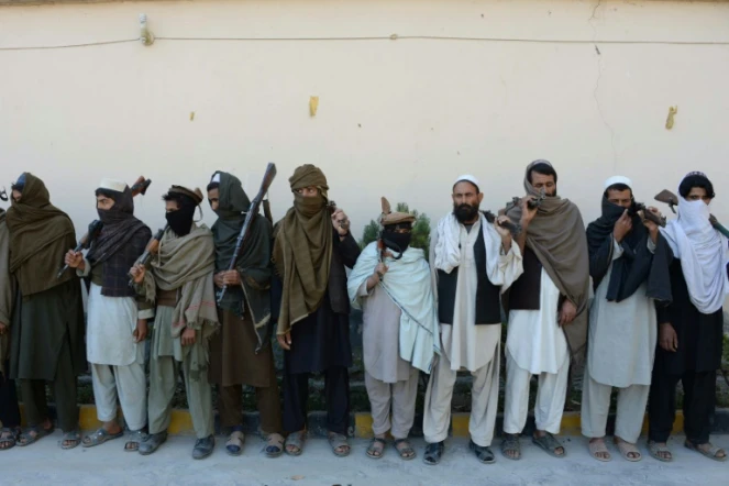 Des talibans à Jalalabad en Afghanistan, le 24 février 2016
