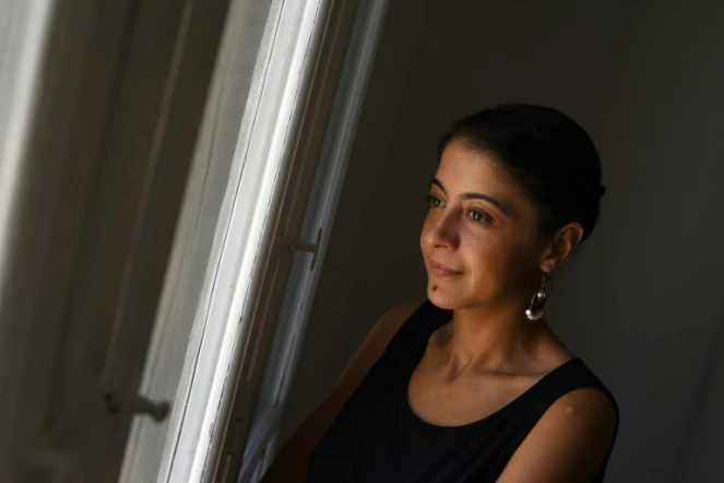 Noha Elostaz, première femme en Egypte, à avoir gagné un procès de harcèlement sexuel, au Caire le 26 juillet 2016