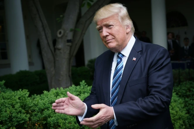 Donald Trump à la Maison Blanche le 4 mai 2017