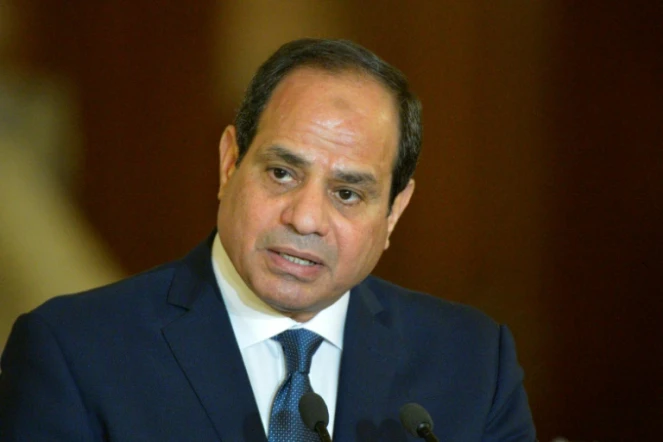 Le président égyptien Abdel Fattah al-Sissi, le 2 mars 2017 au Caire