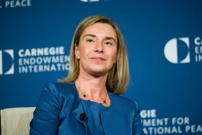 La chef de la diplomatie de l'UE Federica Mogherini, le 21 juillet 2016