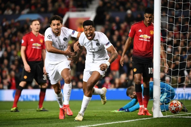 Le PSG reste sur un succès probant chez Manchester United, battu en Ligue des champions avec notamment un but de Presnel Kimpembe (d), le 12 février 2019