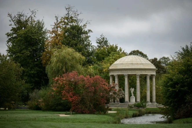 Le Temple de l'Amour dans les jardins de Versailles, le 11 octobre 2019