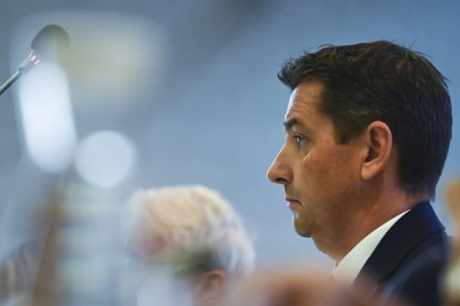 Le maire de Saint-Etienne Gaël Perdriau en conseil municipal, le 26 septembre 2022 