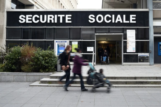 Vue extérieure en date du 21 novembre 2014 du siège de la Sécurité sociale à Rennes