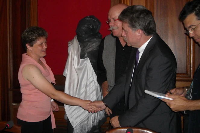 Olivia Rivière, bordeuse et meilleure ouvrière de France, avait été reçue en préfecture en juillet dernier lors de l'annonce du résultat du concours (Photo archives D.R.)