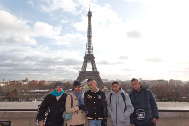 Les passeurs d'images Réunionnais à Paris (photo D.R)