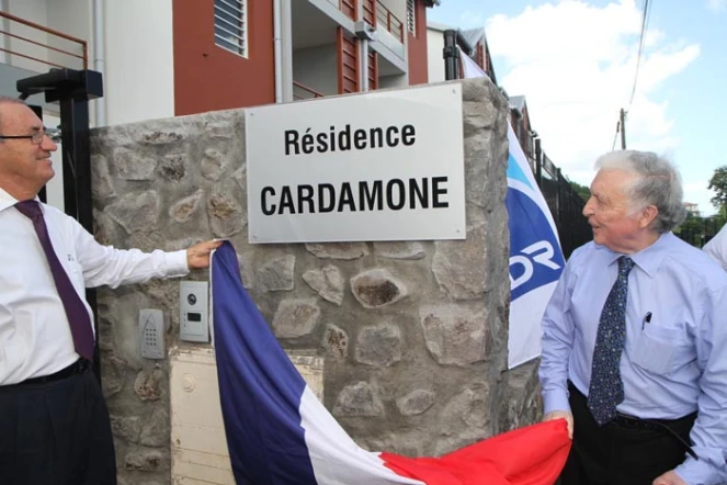 Mardi 13 mars 2012 - Inauguration de la résidence Cardamone à la Possession (Photo D.R)