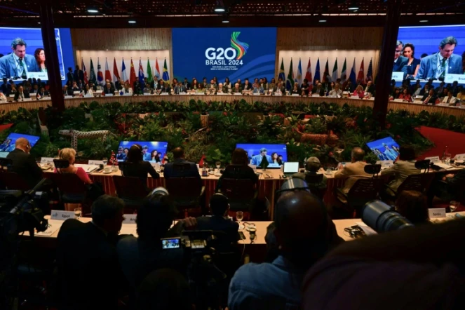 Le discours du ministre brésilien des Finances Fernando Haddad au lancement de l'Alliance mondiale contre la faim et la pauvreté lors du G20 à Rio de Janeiro, le 24 juillet 2024
