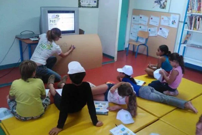 Le projet Paré pas Paré s'invite dans les centres de loisirs durant les vacances scolaires (photo Croix Rouge)