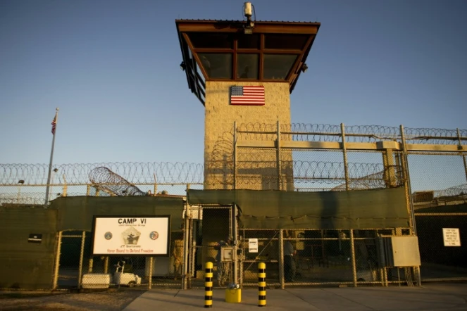 Le "Camp Six" de la prison américaine de Guantanamo, le 19 janvier 2012, à Cuba