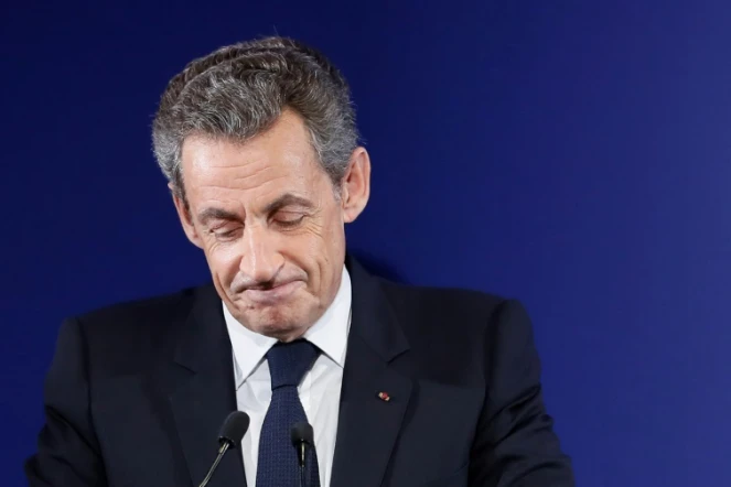 L'ancien président Nicolas Sarkozy, le 20 novembre 2016