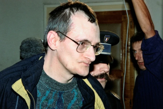 Francis Heaulme au tribunal de Metz, le 10 octobre 1994