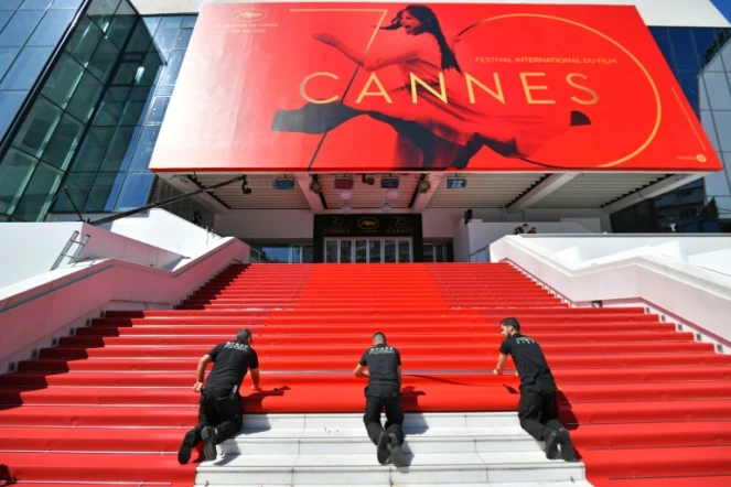 Le Palais des Festivals à Cannes le 17 mai 2017
