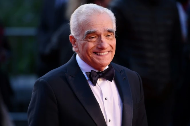 Martin Scorsese lors de la première du film "The Irishman" pendant le gala de clôture du festival de film BFI à Londres, le 13 octobre 2019