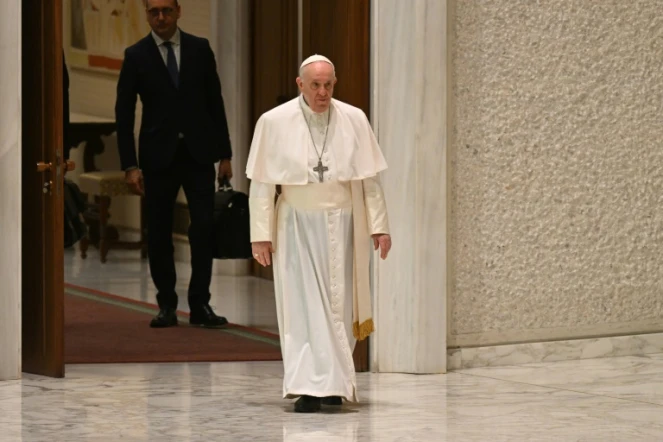 Le pape François le 30 mars 2022 au Vatican