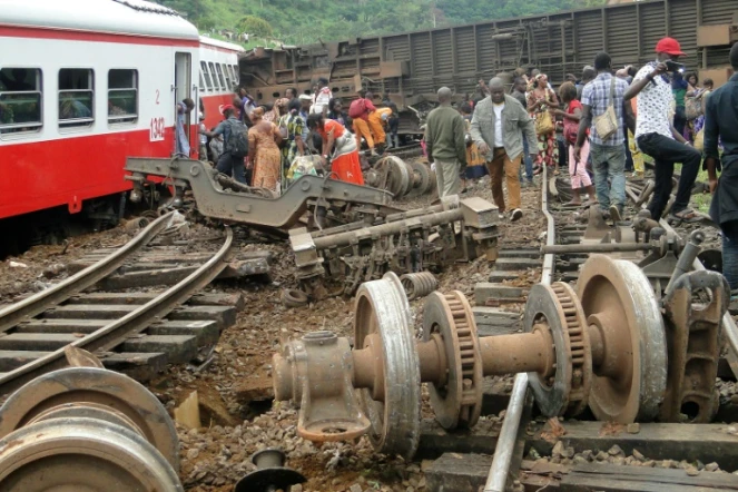 Déraillement d'un train à Eseka, le 21 octobre 2016, au Cameroun