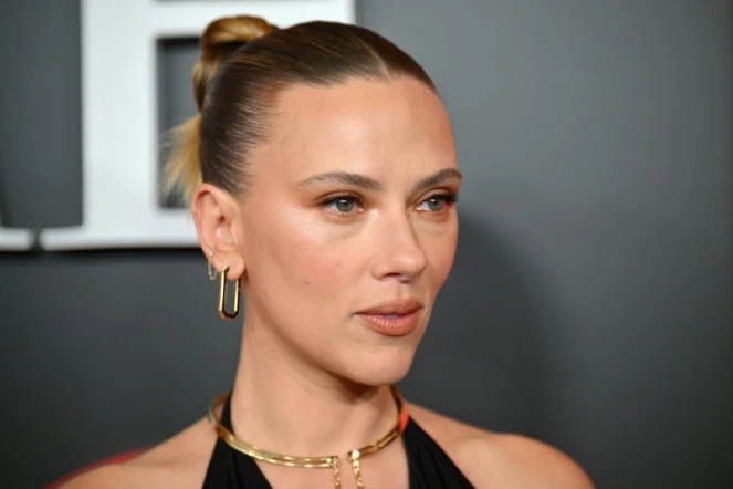 L'actrice américaine Scarlett Johansson au Gala TIME100, le 24 avril 2025 à New York