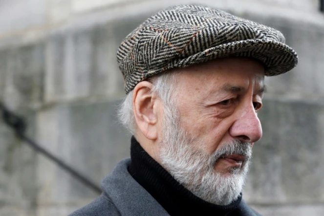 Le réalisateur  français Bertrand Blier lors d'une cérémonie à Paris le 5 décembre 2013