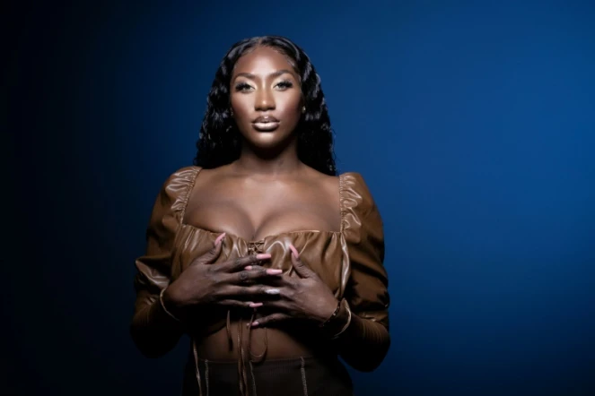 La chanteuse Aya Nakamura à Paris, le 19 novembre 2019
     
 
