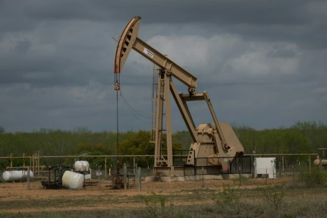 Un site d'extraction de pétrole à Cotulla, Texas, le 12 mars 2019
