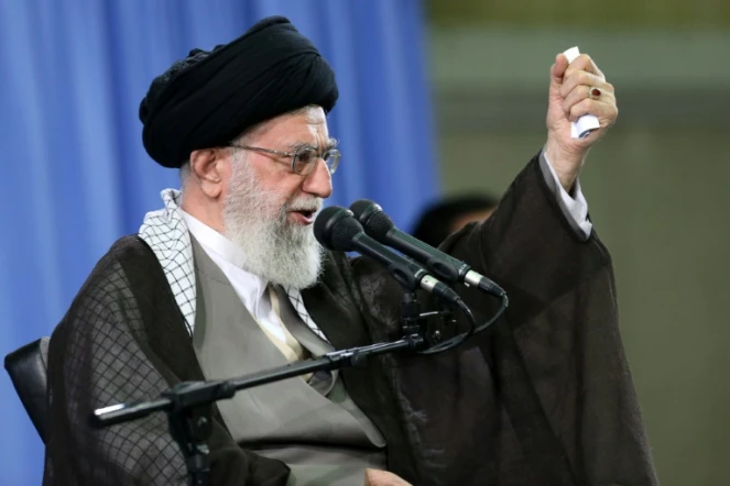 Le guide suprême iranien, l'ayatollah Ali Khamenei, le 16 septembre 2015 à Téhéran