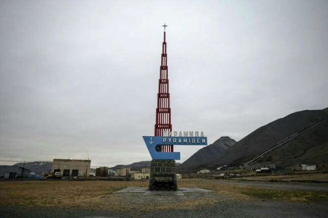 Pyramiden, vestige d'utopie soviétique dans l'archipel norvégien du Svalbard, le 21 septembre 2021