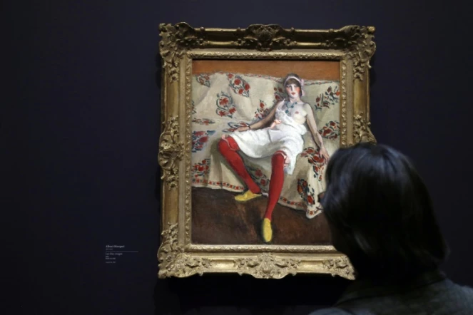 "Les Bas Rouges" tableau d'Albert Marquet le 15 avril 2013 au musée d'Orsay à Paris