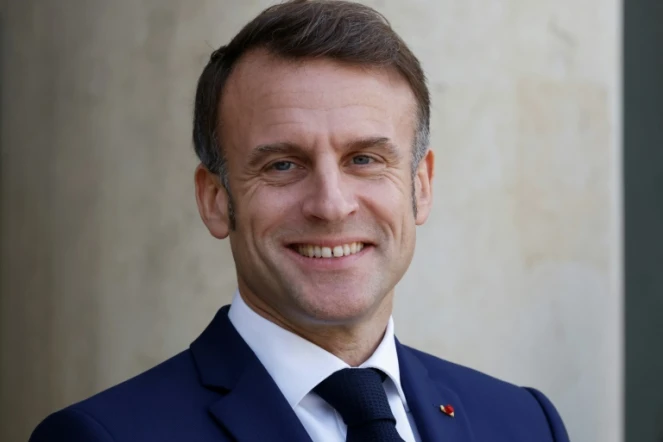 Le président français Emmanuel Macron le 14 novembre 2024 à l'Elysée