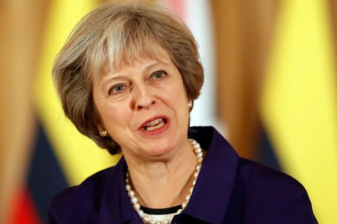 La Première ministre britannique Theresa May à Londres, le 2 novembre 2016