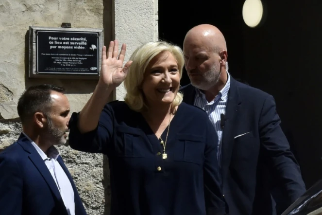 Marine Le Pen à Perpignan le 3 juillet 2021