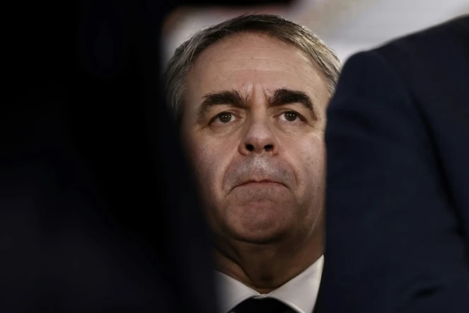 (Ancien ministre de Jacques Chirac et Nicoals Sarkozy, Xavier Bertrand, 59 ans, phtographié le 8 février 2024, est président de la région Hauts-de-France
