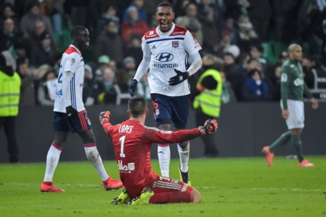 L'Olympique lyonnais, porté par un grand Anthony Lopes, s'adjuge le derby du Rhône contre Saint-Etienne à Geoffroy-Guichard, le 20 janvier 2019