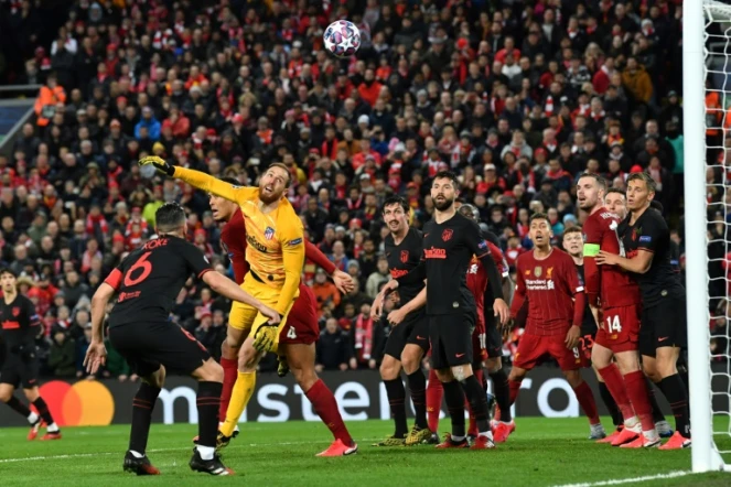 Photo du 8e de finale retour de Ligue des Champions Liverpool-Atlético Madrid disputé devant 52,000 spectateurs le 11 mars 2020