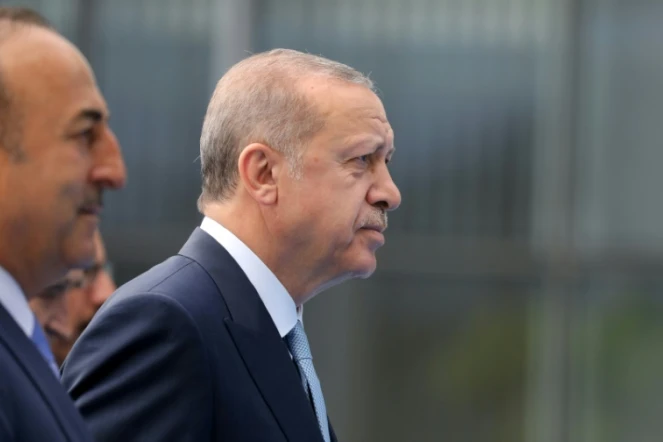 Le président turc Recep Tayyip Erdogan à Bruxelles le 12 juillet 2018 