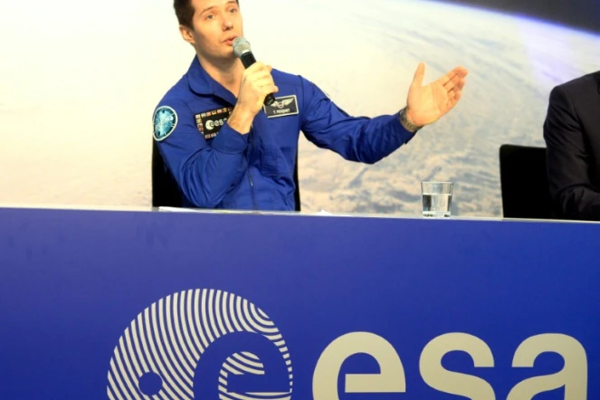 L'astronaute français Thomas Pesquet, le 6 juin 2017 à Cologne en Allemagne