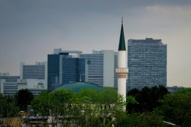 Une mosquée dans le centre de Vienne, le 14 avril 2017