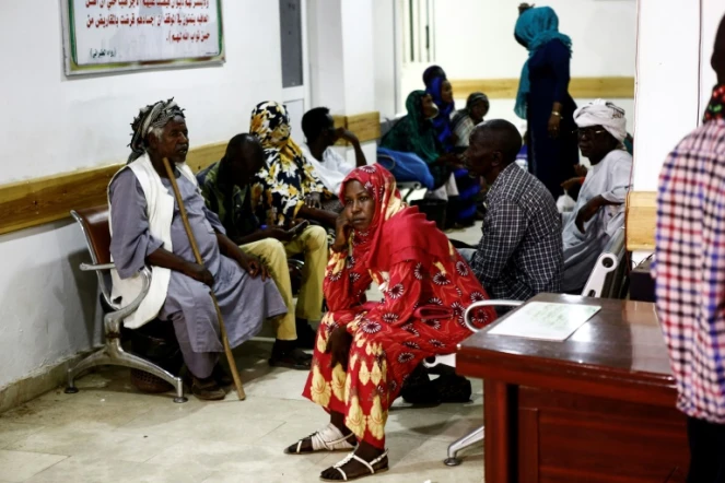 Des patients dans un centre de traitement du cancer à Khartoum le 25 juillet 2017