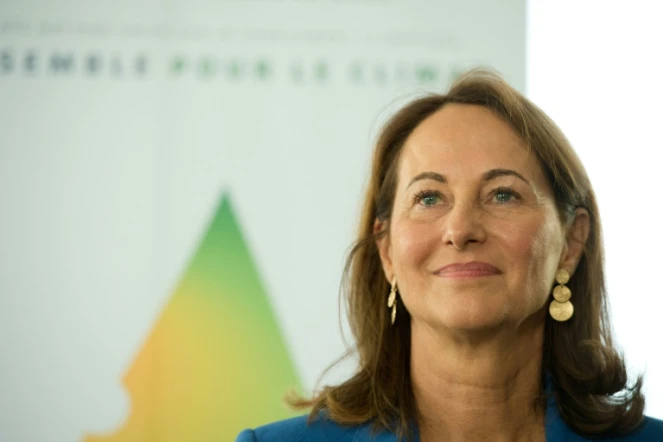 La ministre de l'Ecologie, du Développement durable et de l'Energie Ségolène Royal à New York, le 28 septembre 2015