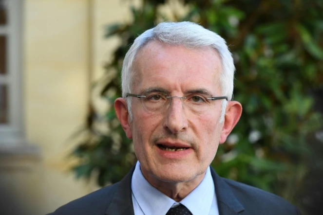 Le président de la SNCF Guillaume Pepy le 7 mai 2018 à Paris