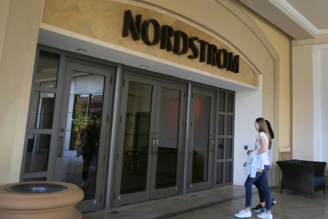 L'entrée d'un magasin Nordstrom, le 8 février 2017 à Miami en Floride