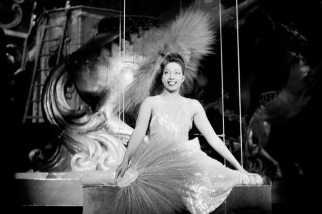 Joséphine Baker aux Folies Bergères à Paris en 1949