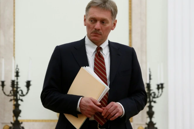 Le porte-parole du Kremlin, Dmitri Peskov, le 27 mars 2017 à Moscou