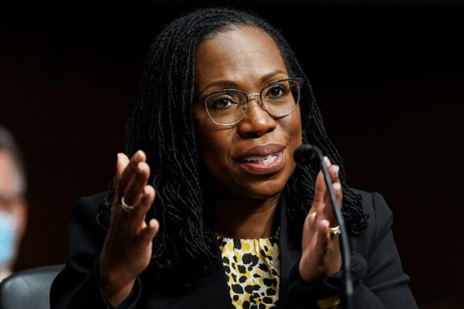 La juge Ketanji Brown Jackson, le 28 avril 2021, à Washington
