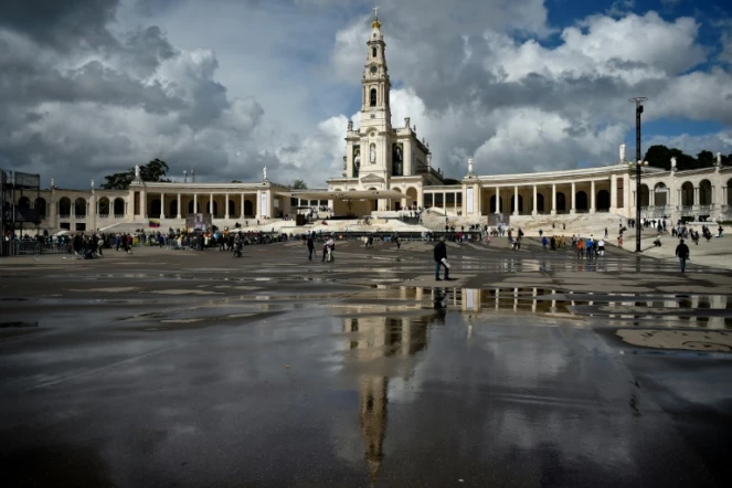 La cathédrale "Nossa Senhora do Rosario" de Fatima", le 11 mai 2017