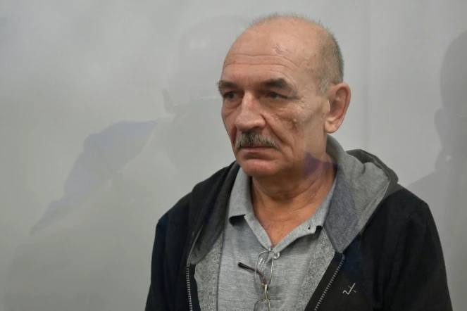 Vladimir Tsemakh, un séparatiste prorusse échangé avec la Russie par l'Ukraine, le 5 septembre 2019 à Kiev.