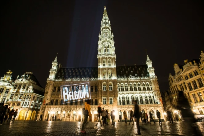 La Grand-Place de Bruxelles le 31 mars 2016