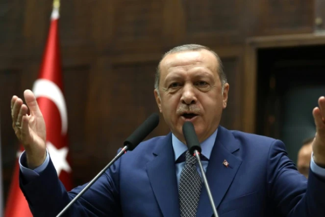 Le président de la Turquie Recep Tayyip Erdogan, à Ankara, le 30 octobre 2018